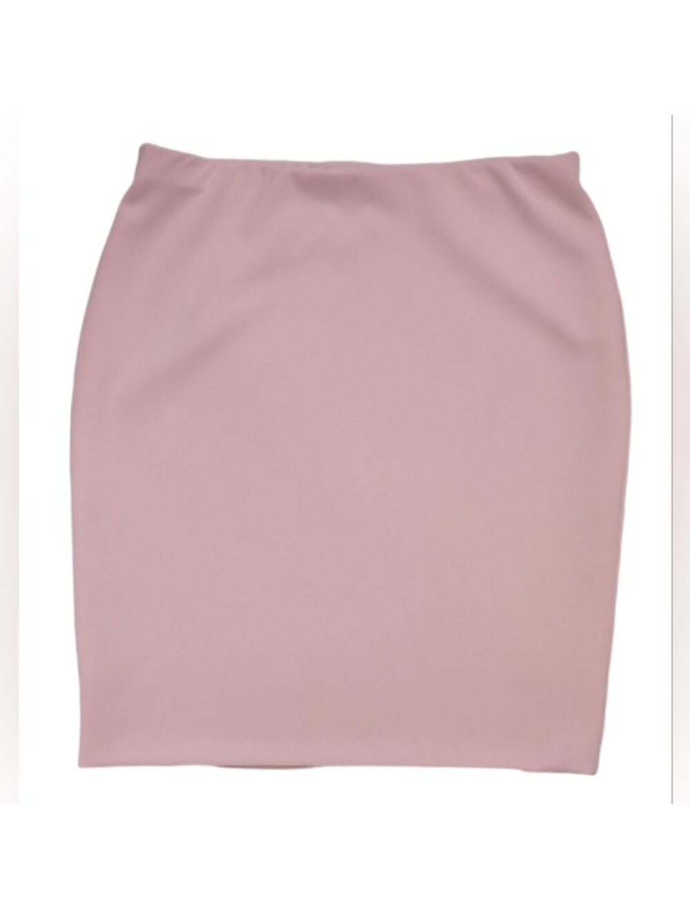Le Chateau Dusty Rose Pink Pencil Skirt Size Small Crepe Pull On Size Small